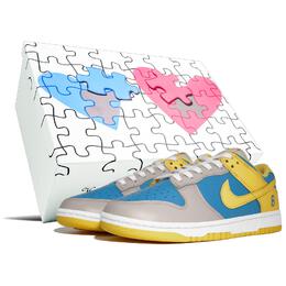 Nike: Голубые кроссовки  Dunk