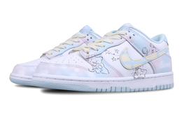 Nike: Розовые кроссовки  Dunk