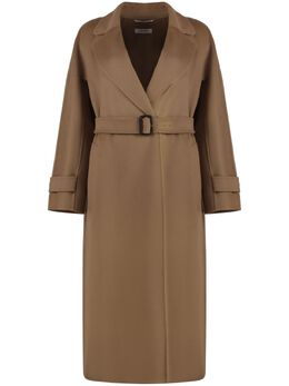 'S Max Mara: Коричневое пальто 