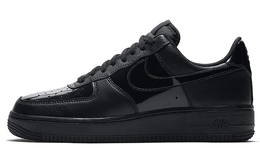 Nike: Чёрные кроссовки  Air Force 1