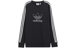 Adidas Originals: Чёрная толстовка 