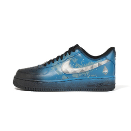 Nike: Голубые кроссовки  Air Force 1