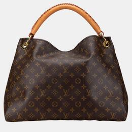 Louis Vuitton: Коричневая сумка 
