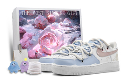 Nike: Белые кроссовки  Air Force 1