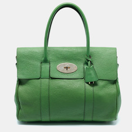 Mulberry: Зелёная сумка  Bayswater