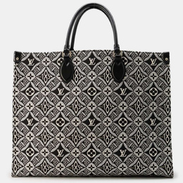 Louis Vuitton: Чёрная сумка-шоппер 