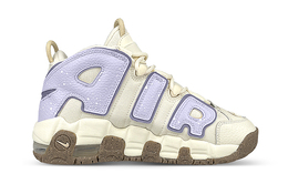 Nike: Бежевые кроссовки  Air More Uptempo