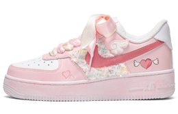Nike: Розовые кроссовки  Air Force 1