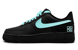 Nike: Голубые кроссовки  Air Force 1