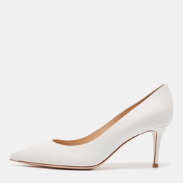 Gianvito Rossi: Белые туфли  Plexi