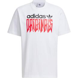 Adidas Originals: Белая футболка 