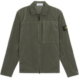 Stone Island: Зелёная куртка 