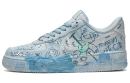 Nike: Голубые кроссовки  Air Force 1