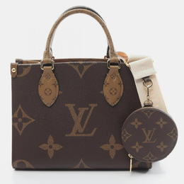 Louis Vuitton: Коричневая сумка 