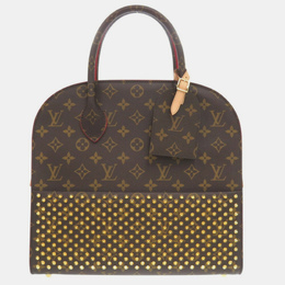 Louis Vuitton: Коричневая сумка 