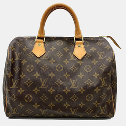 Louis Vuitton: Коричневая сумка  Speedy 30