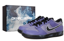 Nike: Чёрные кроссовки  Dunk