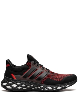 Adidas: Чёрные кроссовки  UltraBoost
