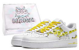 Nike: Белые кроссовки  Air Force 1