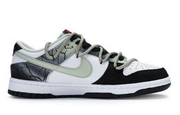 Nike: Зелёные кроссовки  Dunk