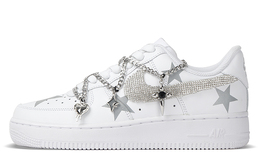 Nike: Белые кроссовки  Air Force 1