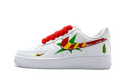 Nike: Красные кроссовки  Air Force 1