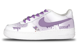 Nike: Чёрные кроссовки  Air Force 1