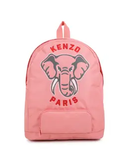 Kenzo Kids: Розовый рюкзак 