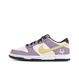 Nike: Фиолетовые кроссовки  Dunk
