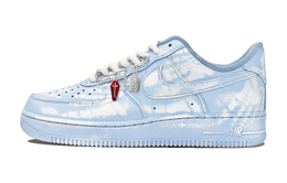 Nike: Голубые кроссовки  Air Force 1