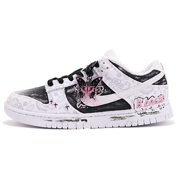 Nike: Белые кроссовки  Dunk