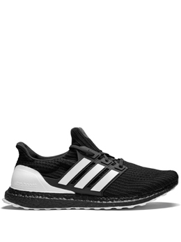 Adidas: Чёрные кроссовки  UltraBoost