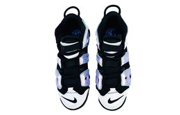 Nike: Чёрные кроссовки  Air More Uptempo