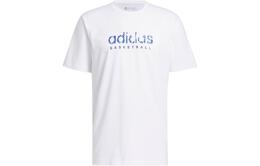 Adidas: Белая футболка 