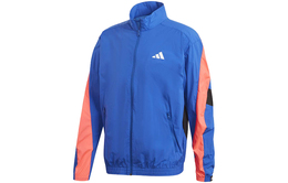 Adidas: Синяя куртка 