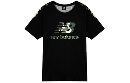 New Balance: Чёрная футболка 