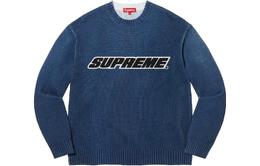 Supreme: Синий свитер 