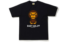 A BATHING APE: Синяя футболка 