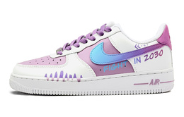 Nike: Белые кроссовки  Air Force 1