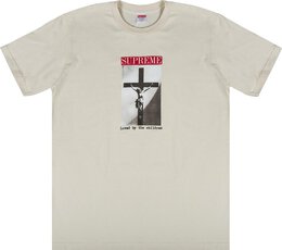 Supreme: Серая футболка 