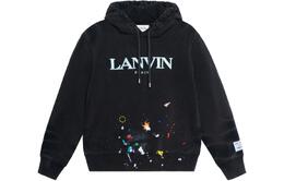 Lanvin: Чёрная толстовка 