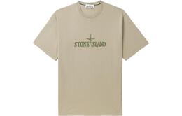 Stone Island: Светлая футболка 