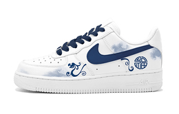 Nike: Тёмные кроссовки  Air Force 1