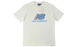 New Balance: Белая футболка 