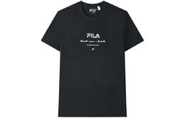 Fila: Чёрная футболка 