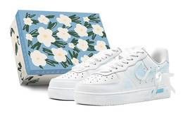 Nike: Светлые кроссовки  Air Force 1