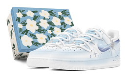 Nike: Светлые кроссовки  Air Force 1