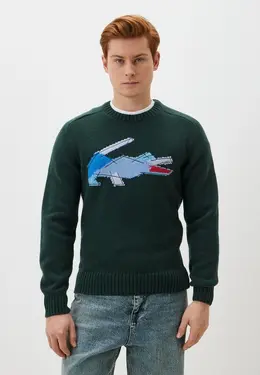 Lacoste: Зелёный свитер 