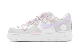 Nike: Серые кроссовки  Air Force 1