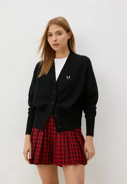 Fred Perry: Чёрный кардиган 